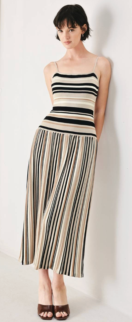 Striped Sweater Dress